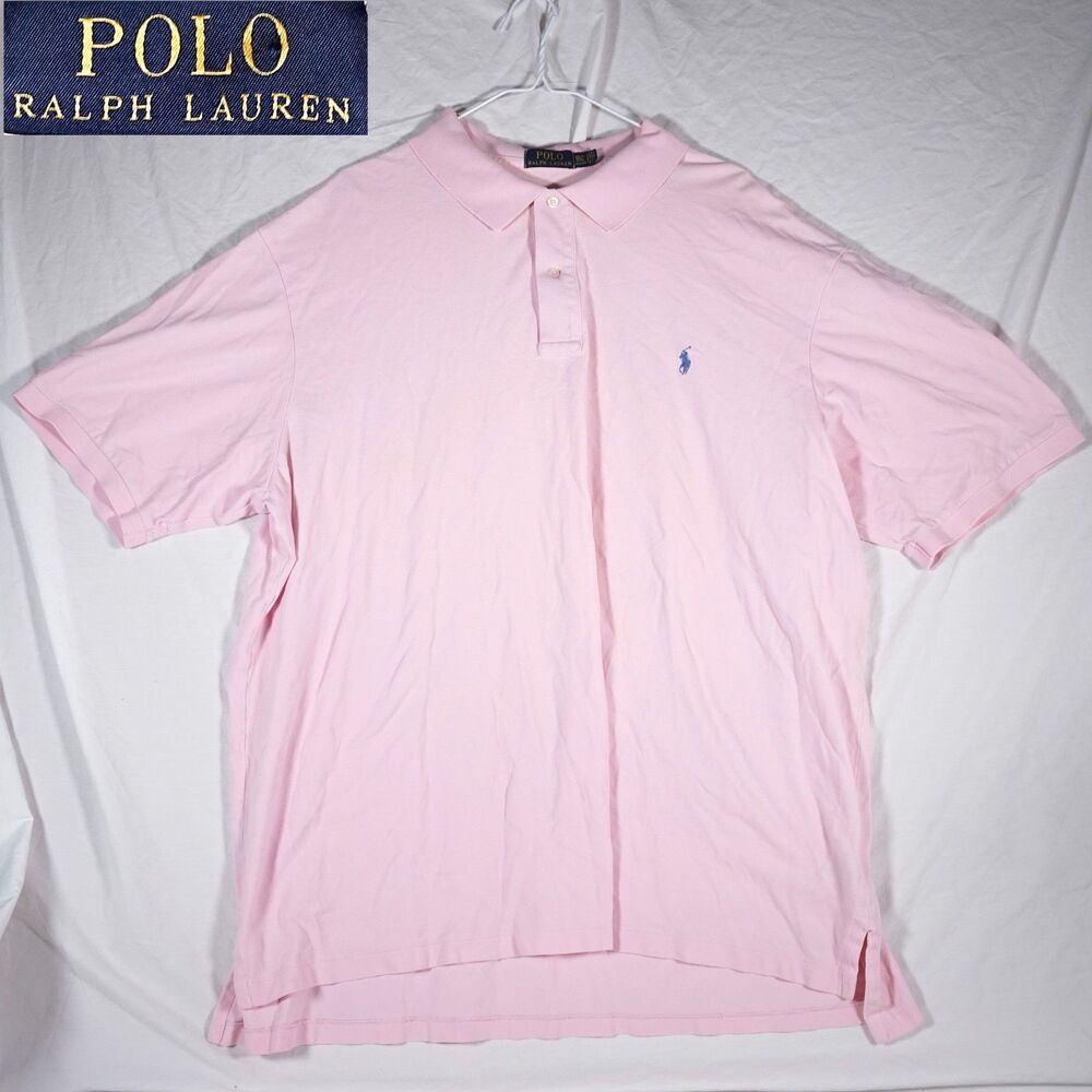 Polo Ralph Lauren Polo Shirt Pink 3XLT
